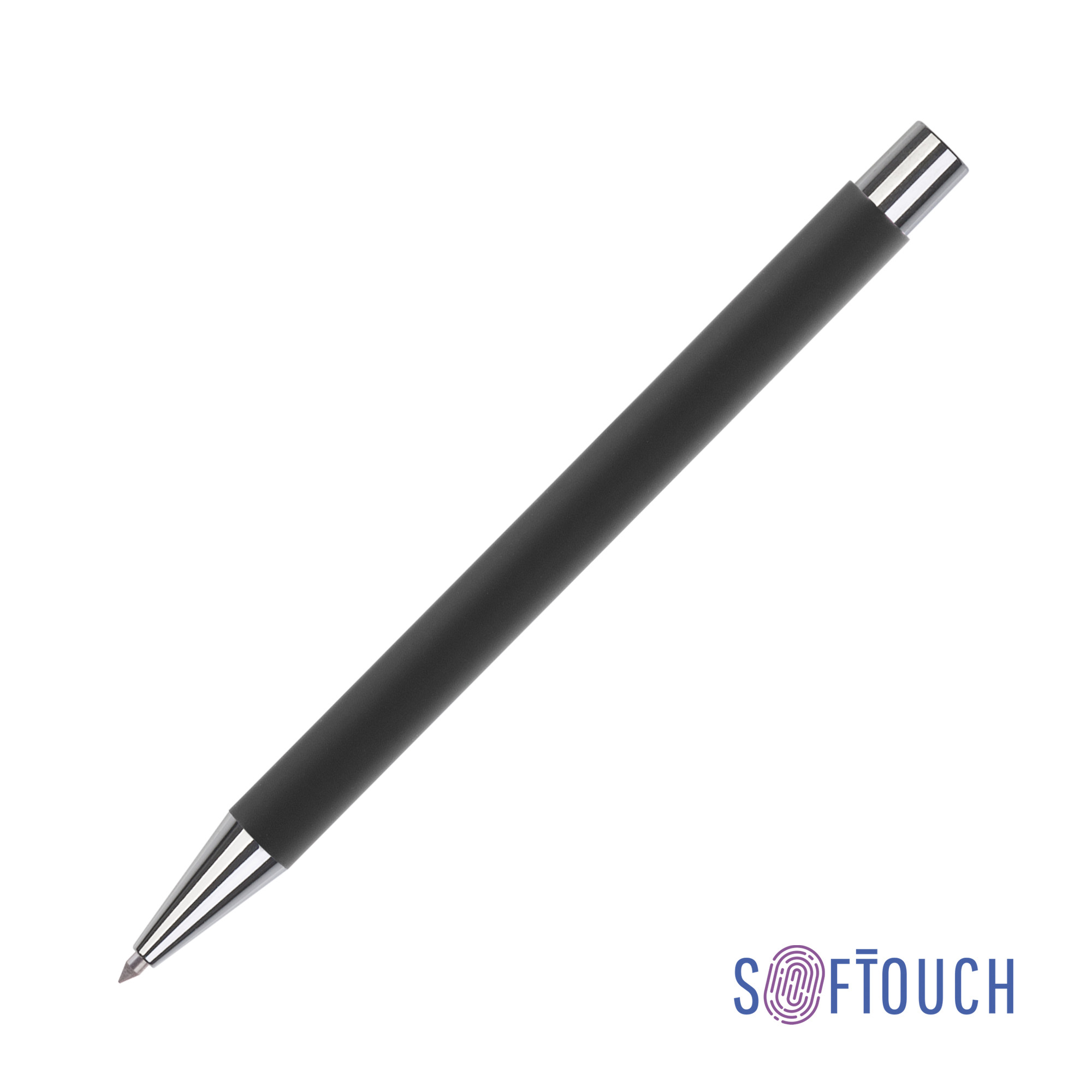 Карандаш "Aurora", покрытие soft touch, цвет черный