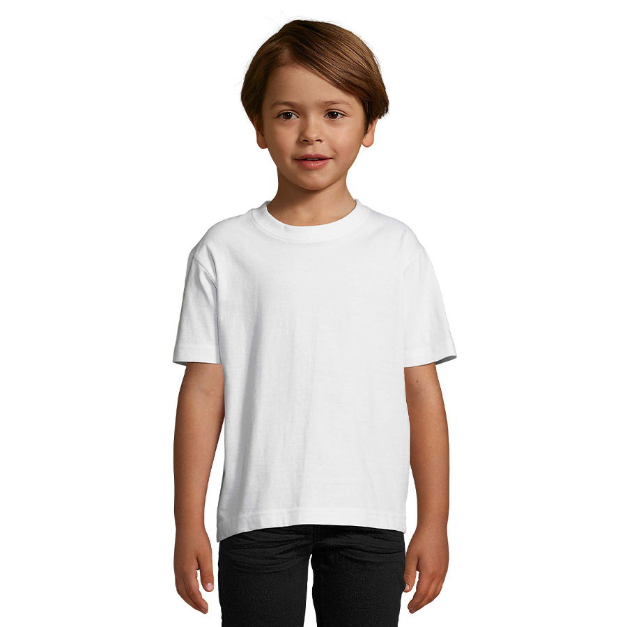 Футболка детская IMPERIAL KIDS, белый, 10 лет, 100% хлопок, 190 г/м2