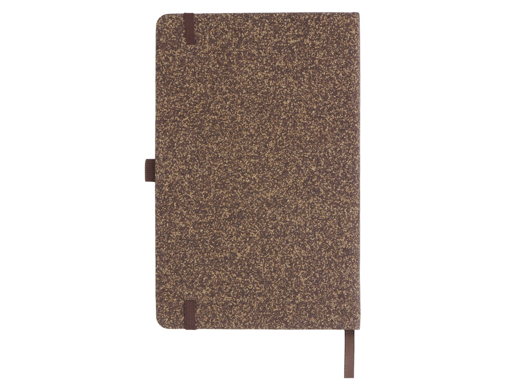 Блокнот из кофейных зерен А5 Coffee notes, твердая обложка, 80 листов 70 гр/м2 белой бумаги, кофейный