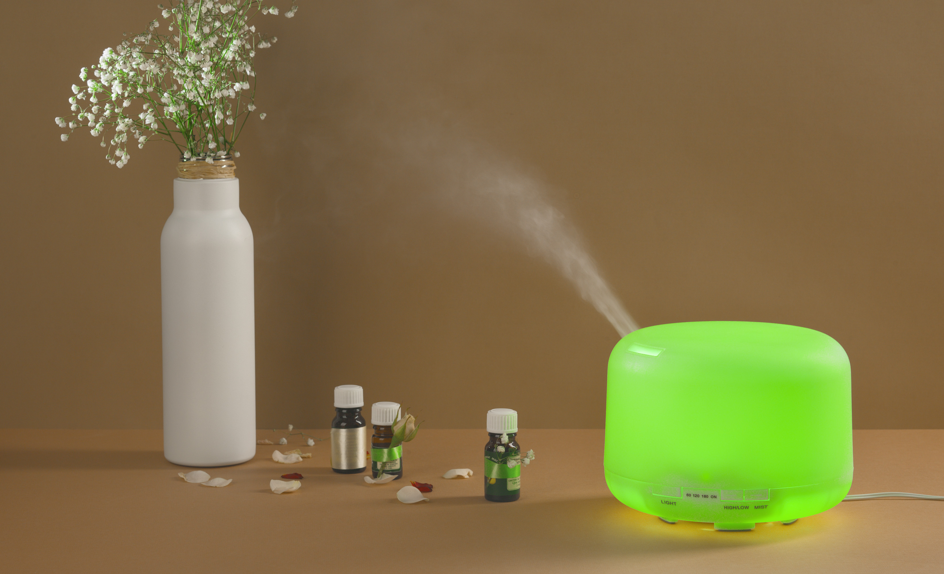 Увлажнитель воздуха "Breeze" с функцией ароматизации, цвет белый