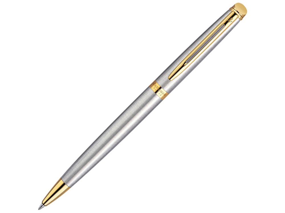 Шариковая ручка Waterman Hemisphere, цвет: GT, стержень: Mblue, серебристый