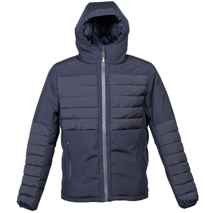 Куртка мужская "CANADA", тёмно-синий, 2XL, 94% полиэстер, 6% эластан, 240г/м2, наполнитель: 100% полиэстер, 365 г/м2