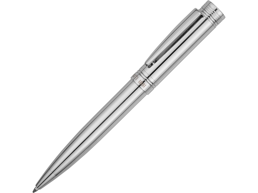 Шариковая авторучка Zoom Classic Silver. Cerruti 1881, серебристый