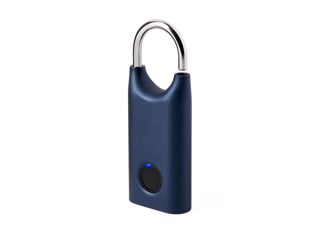 Замок с сенсором Noma Lock, темно-синий
