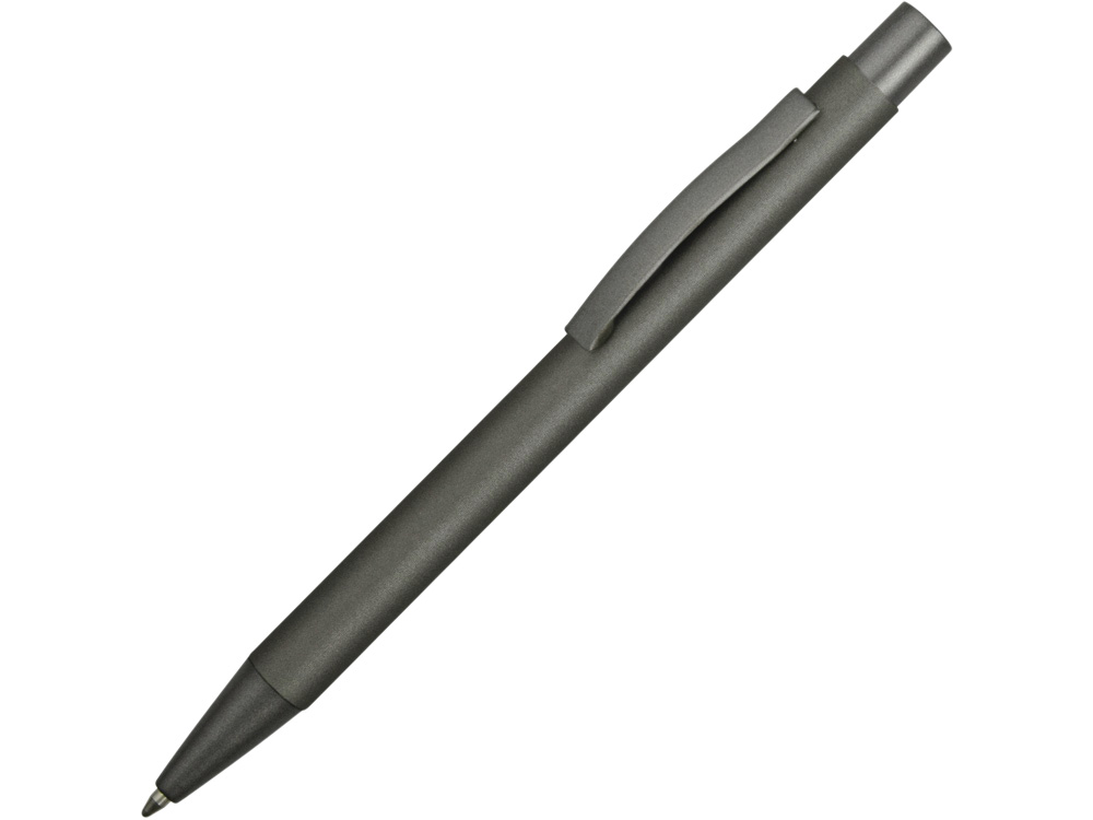 Ручка металлическая soft touch шариковая Tender, серый