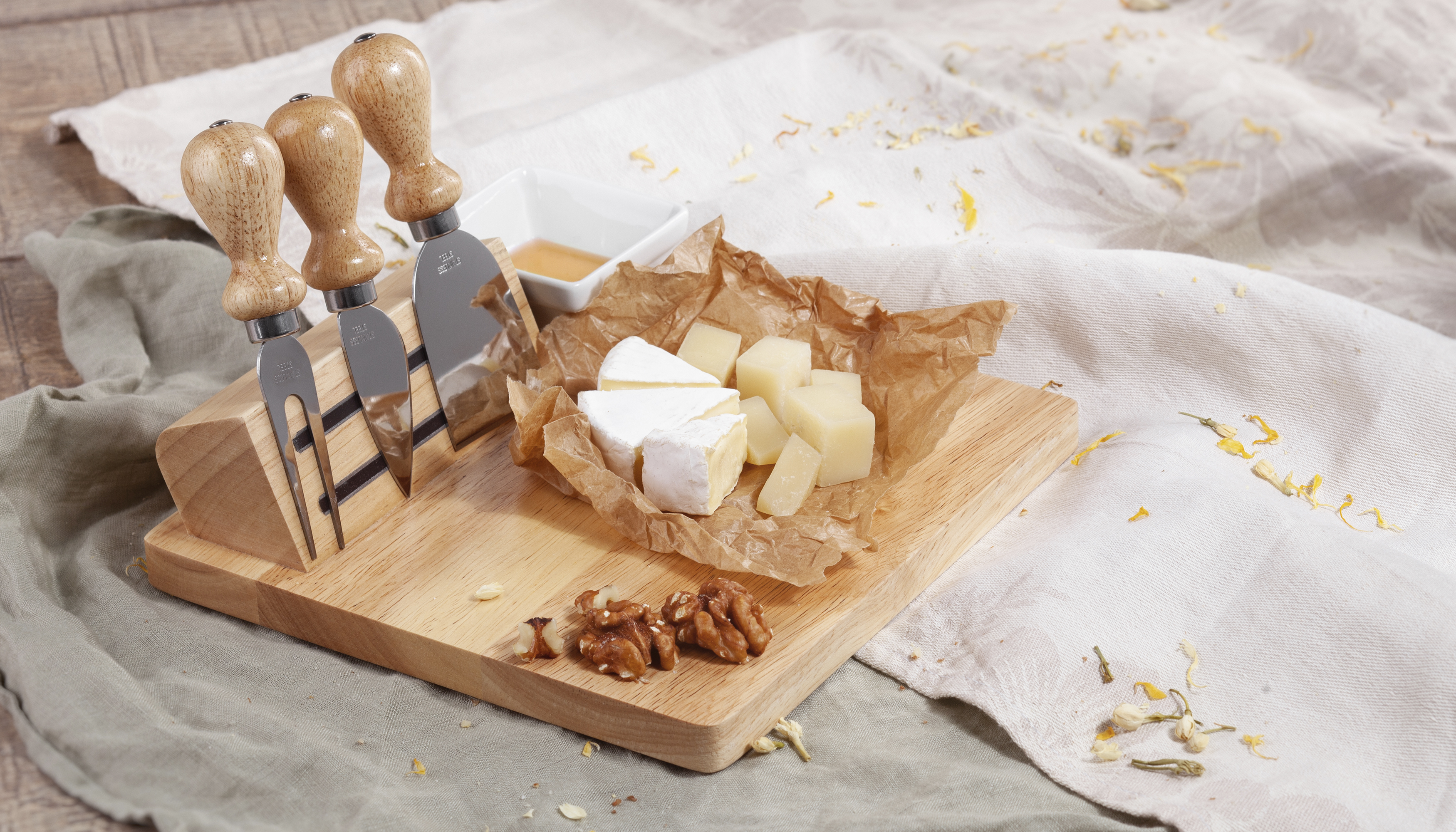 Набор для сыра "Cheese bar", цвет натуральный