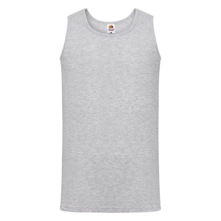Майка мужская "Athletic Vest", серый_L, 100% х/б, 160 г/м2