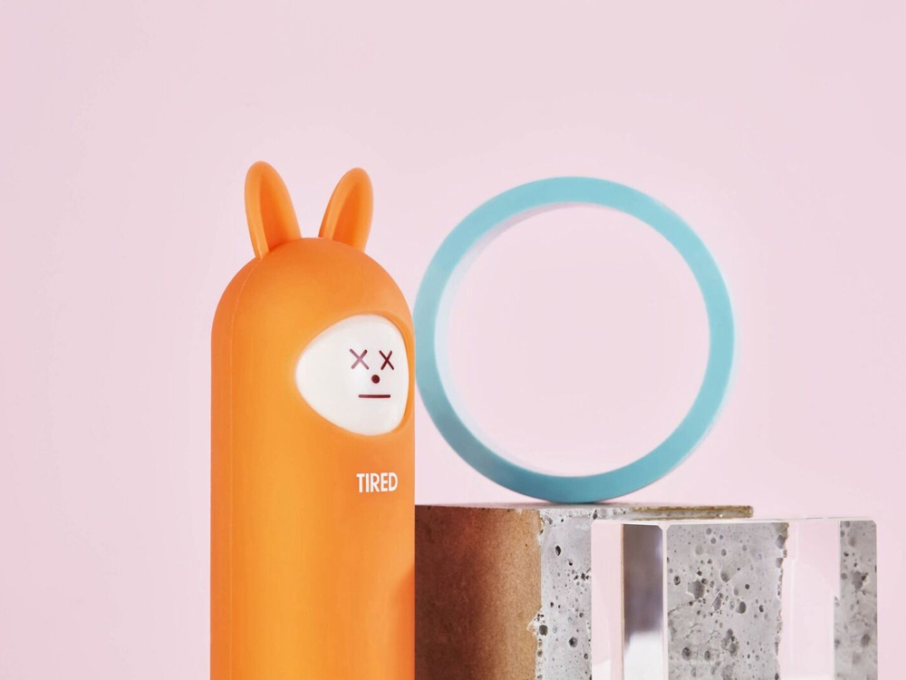 Внешний аккумулятор Rombica NEO Rabbit Tired, оранжевый