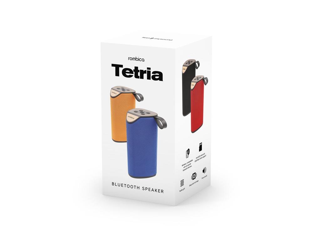 Портативная акустика Rombica mysound Tetria Blue, синий
