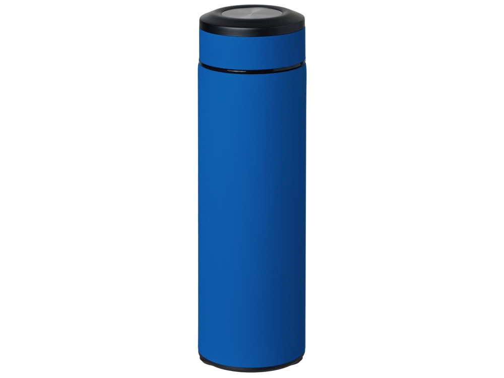 Вакуумный термос Vacuum Flask C1, soft touch, 420мл, синий