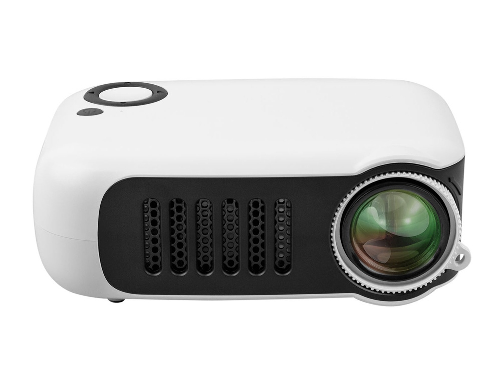 Проектор Rombica Ray Mini White, белый, черный