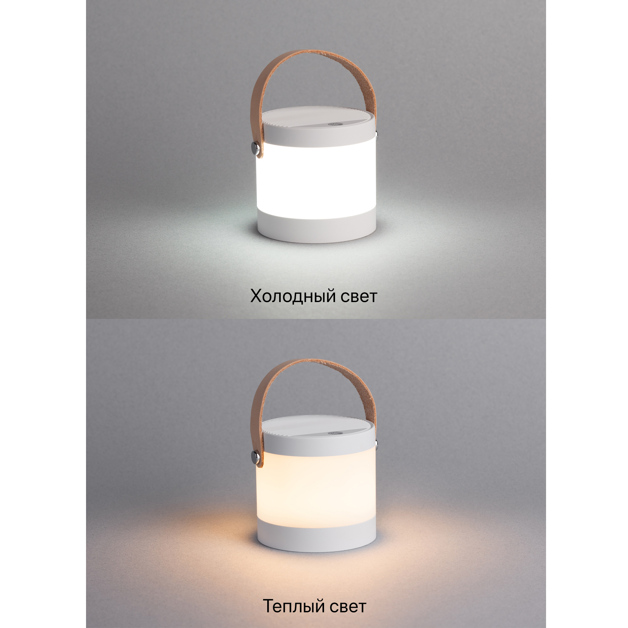 Настольная беспроводная (15W) зарядная станция "Smart Home" с bluetooth колонкой-лампой, цвет белый