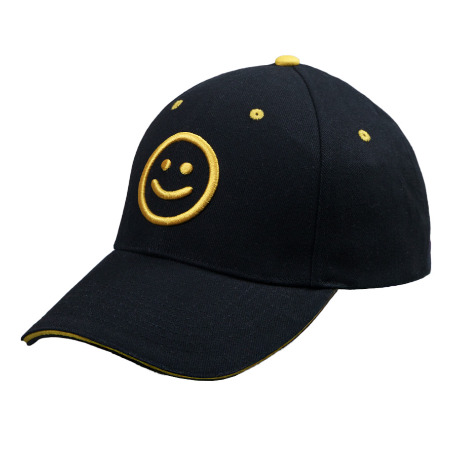 Образец бейсболка CUSTOM MERCH, 6 клиньев, козырёк-сэндвич, 100% хлопок, 270 г/м2