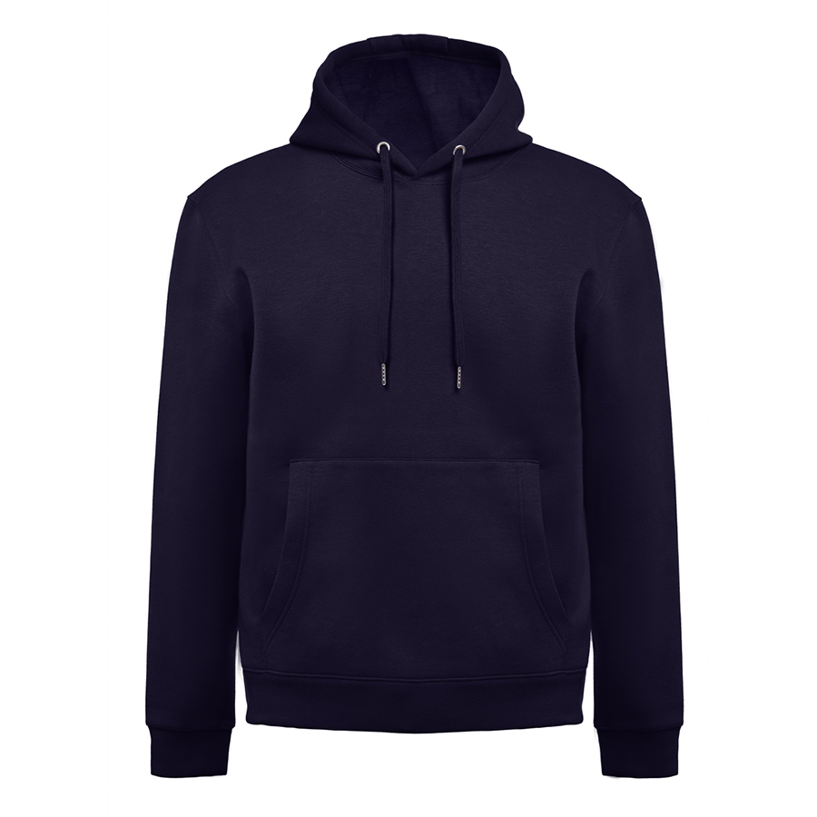 Толстовка мужская с капюшоном KARACHI, глубокий синий, 2XL, 80% хлопок, 20% полиэстер, плотность 280
