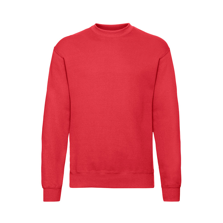 Толстовка мужская с начесом "Classic Set-In Sweat",  красный, 3XL, 80% х/б 20% полиэстер, 280 г/м2