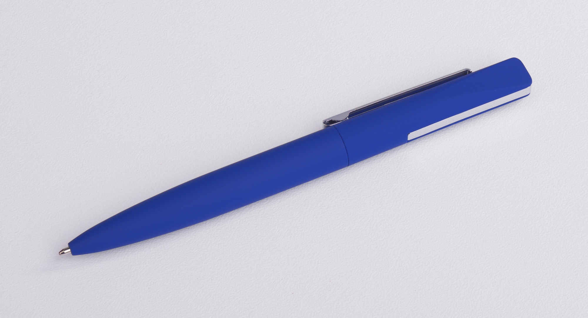 Ручка шариковая "Mercury", покрытие soft touch, цвет синий