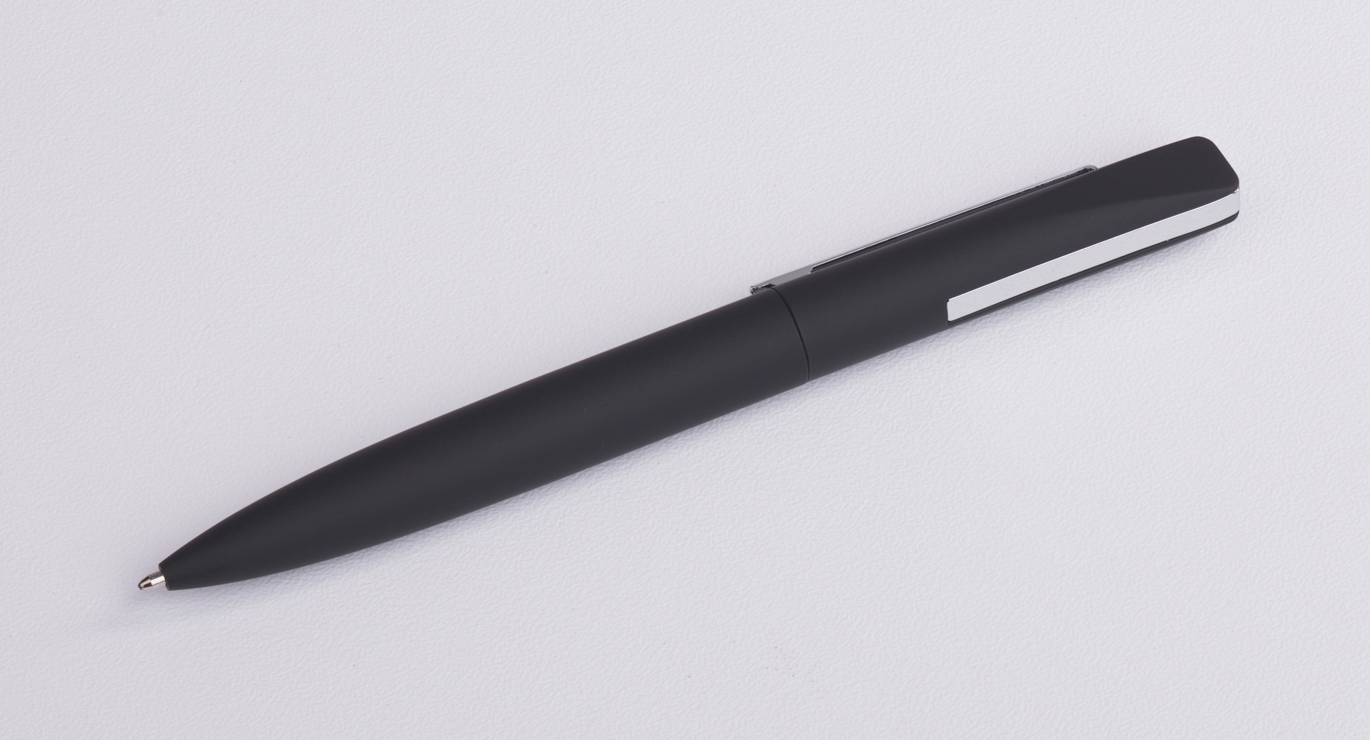 Ручка шариковая "Mercury", покрытие soft touch, цвет черный