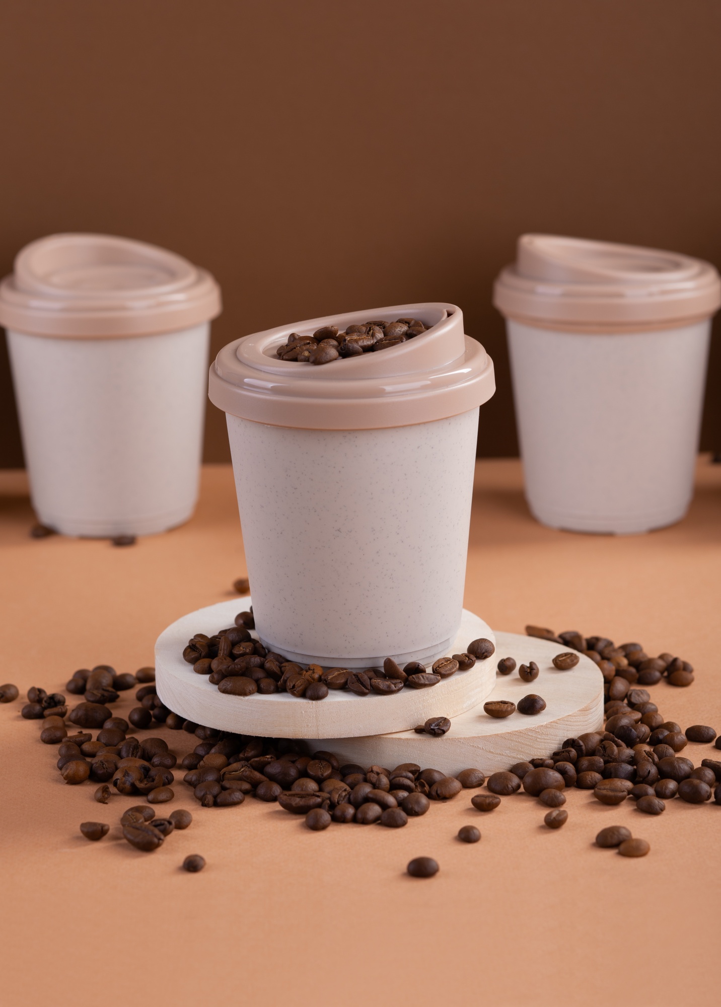 Стакан "Cappuccino" 300 мл, цвет натуральный