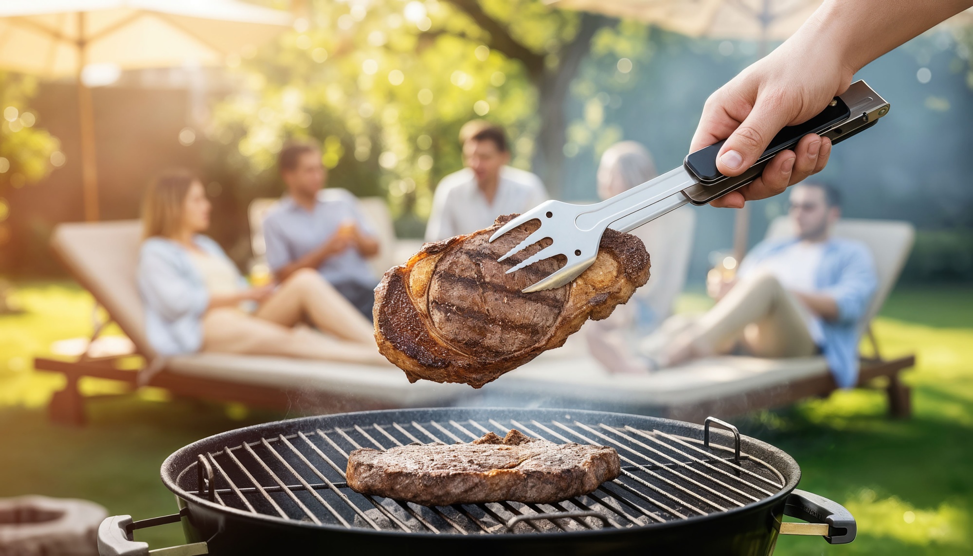 BBQ-мультитул "Roast", цвет черный с серебристым