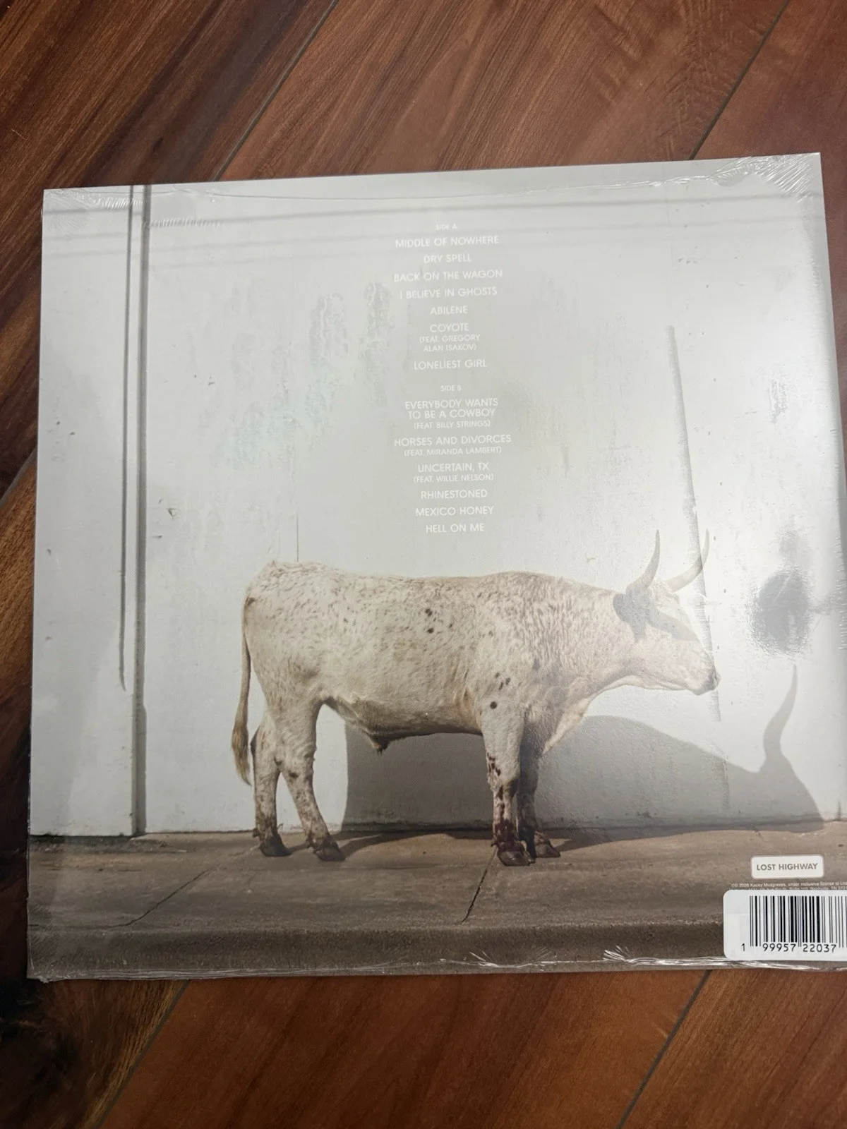 Kacey Musgraves — Kacey Musgraves SIGNED LP Middle of Nowhere WHISKEY COLORED Vinyl Record, image 3