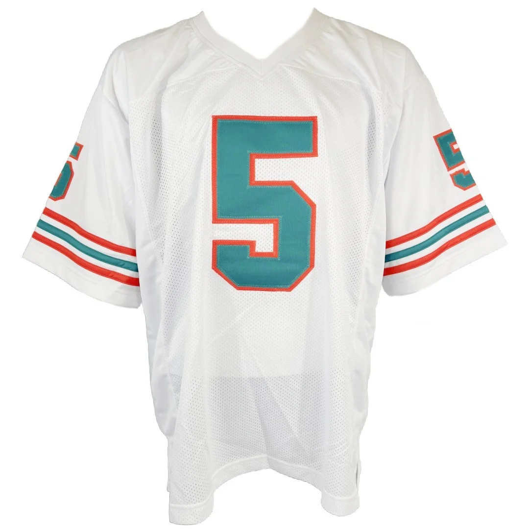 Sean Young — Sean Young signed inscribed jersey Ace Ventura JSA Miami Dolphins Ray Finkle, image 3