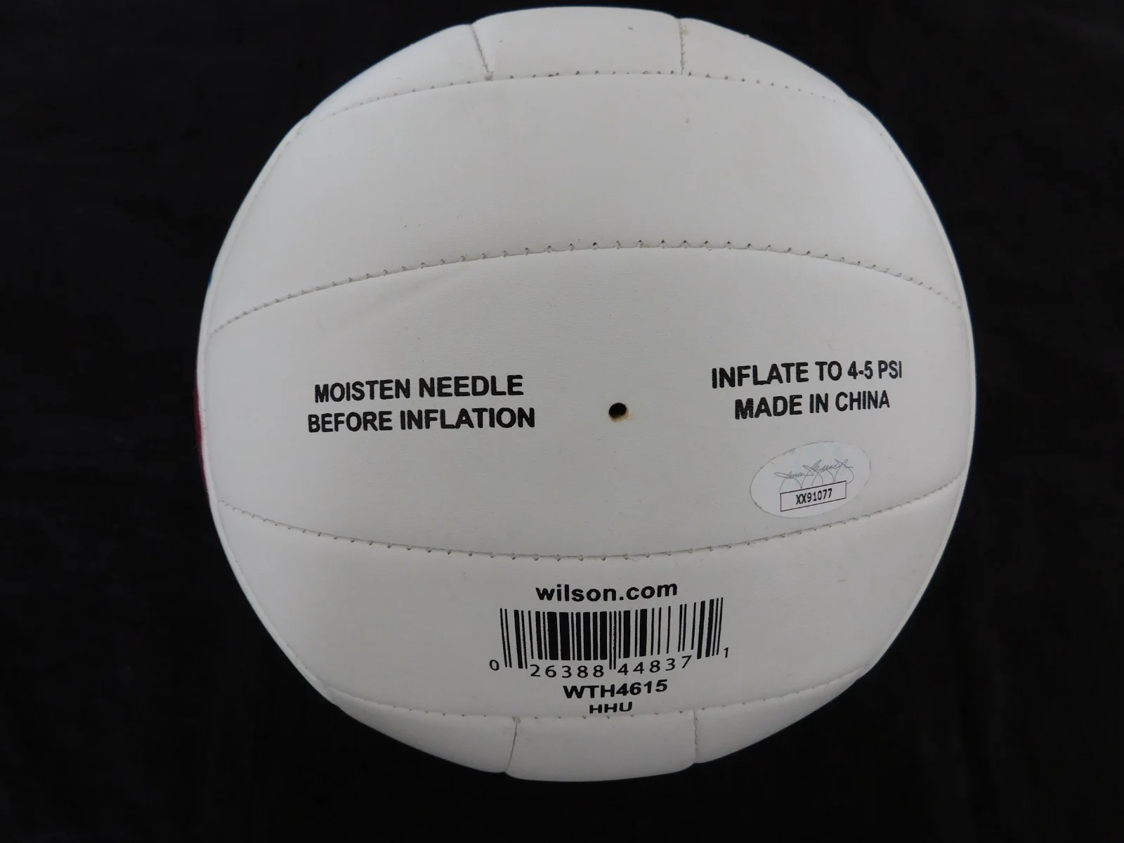 Tom Hanks — Tom Hanks Signed 2001 MR. Wilson Cast Away Volley Ball - JSA Authentication, image 5