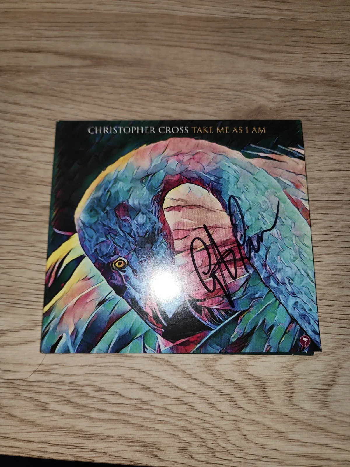 CHRISTOPHER CROSS Signed/Autographed "Take Me As I Am" CD, image 2
