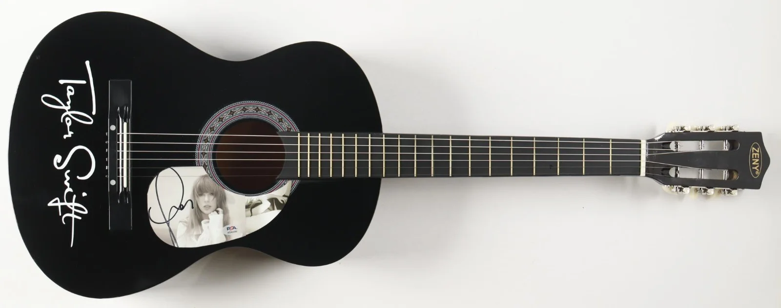 Taylor Swift Signed Acoustic Guitar PSA COA, image 2