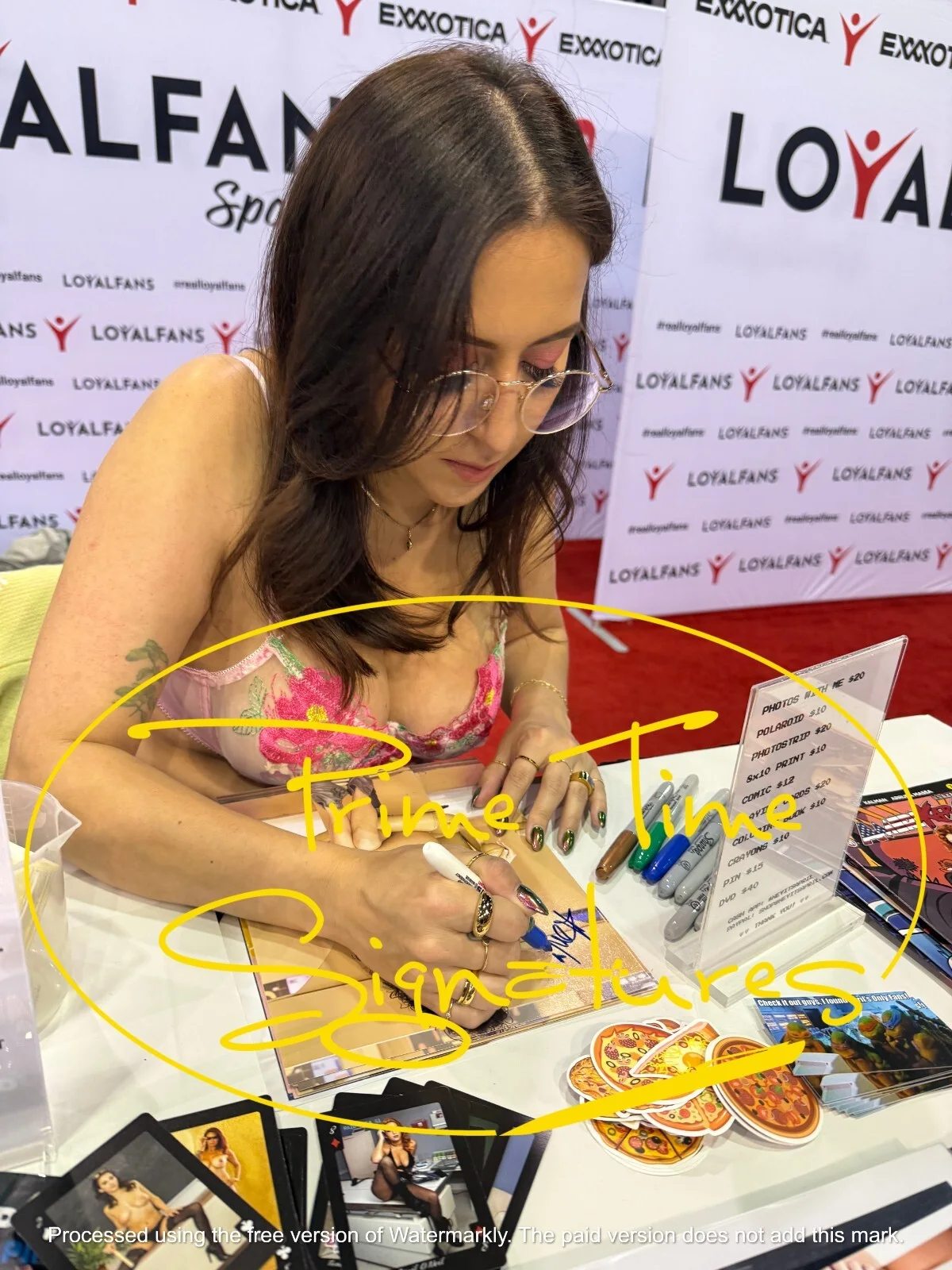April O'Neil — Hot Sexy April O'Neil Signed 8x10 Photo Adult Star Authentic Autograph Beckett, изображение 2
