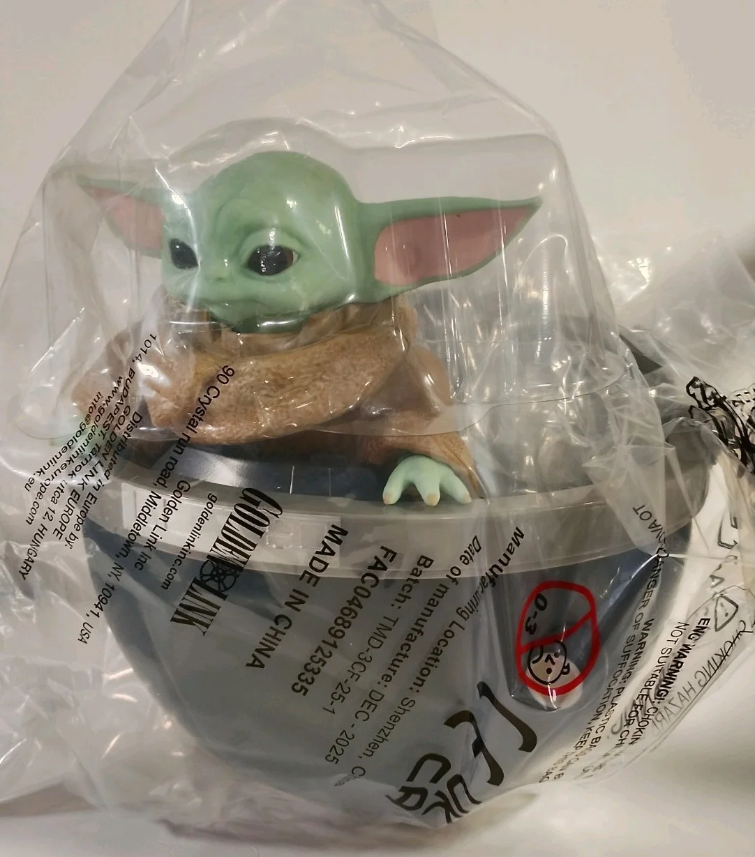STAR WARS Mandalorian and Grogu- Grogu Popcorn Bucket NEW, image 2