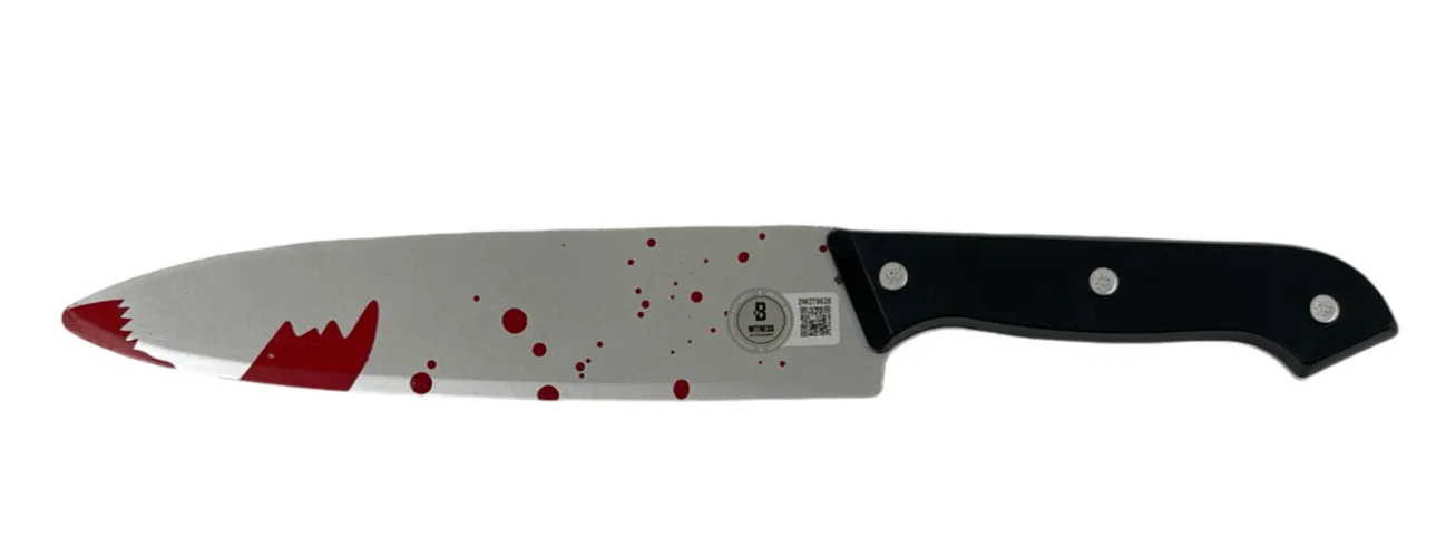 Matthew Lillard — Matthew Lillard Skeet Ulrich Signed Prop Knife Scream Autograph Beckett Witness, image 2