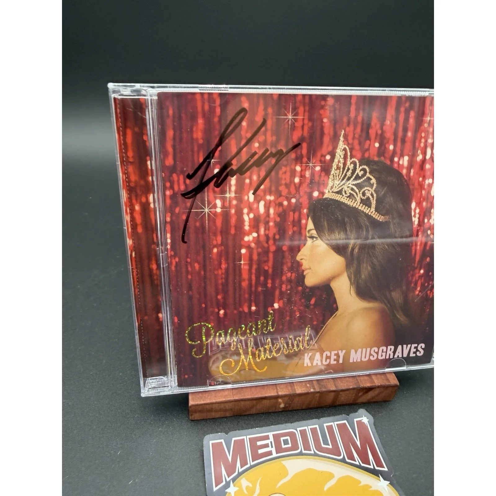SIGNED Kacey Musgraves - Pageant Material CD Autographed New Exclusive, image 2