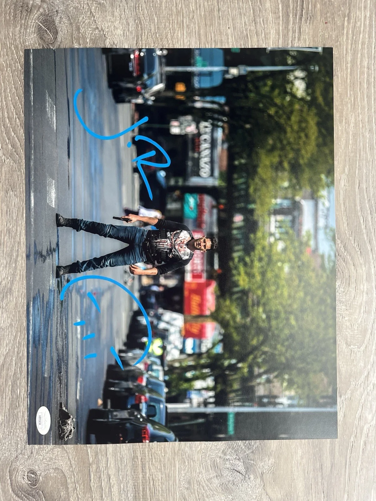 Jon Bernthal — Jon Bernthal Signed Punisher 11x14 Photo JSA COA Frank Castle Marvel, image 2