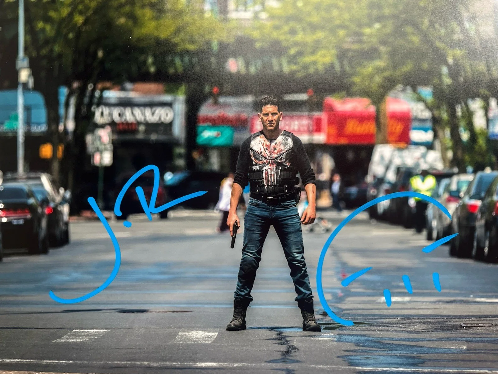 Jon Bernthal — Jon Bernthal Signed Punisher 11x14 Photo JSA COA Frank Castle Marvel, image 3