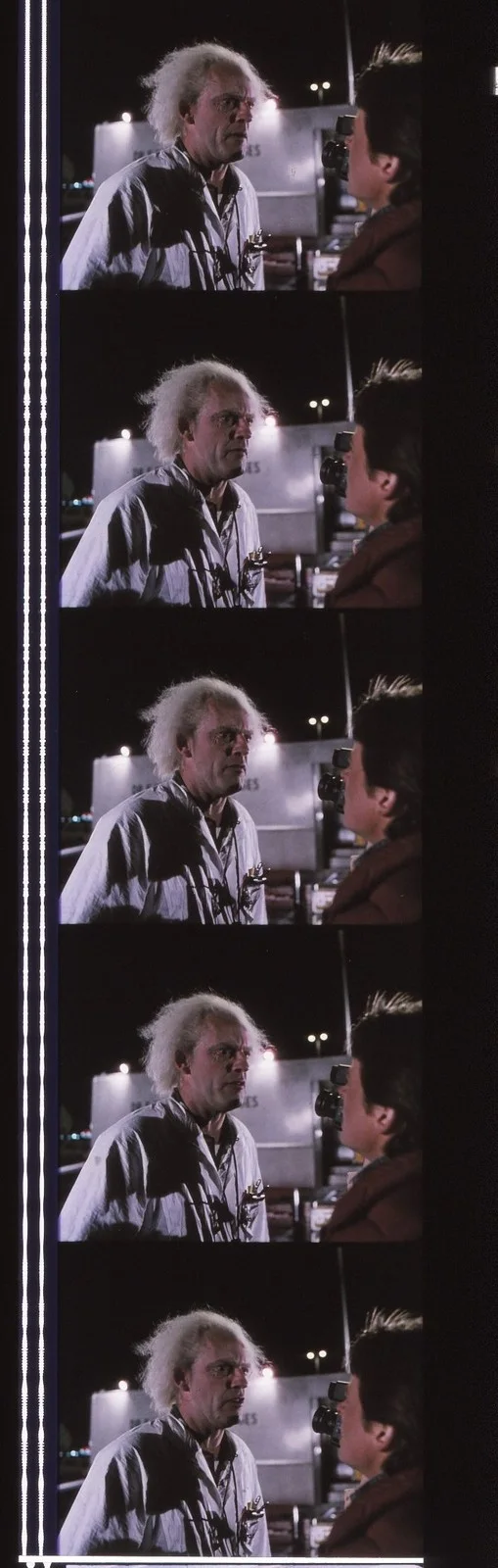 Back to the Future 35mm Film Cell strip very Rare var_e, image 4