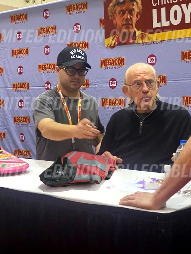 Michael J Fox, Christopher Lloyd — MICHAEL J FOX & CHRISTOPHER LLOYD Signed Back to the Future Marty's Jacket - COA, image 4