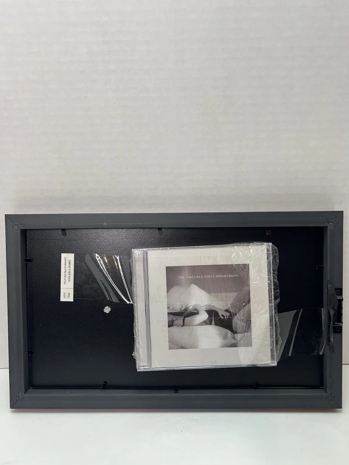 Taylor Swift SIGNED CD The Tortured Poets Department (TTPD) - Framed, image 2