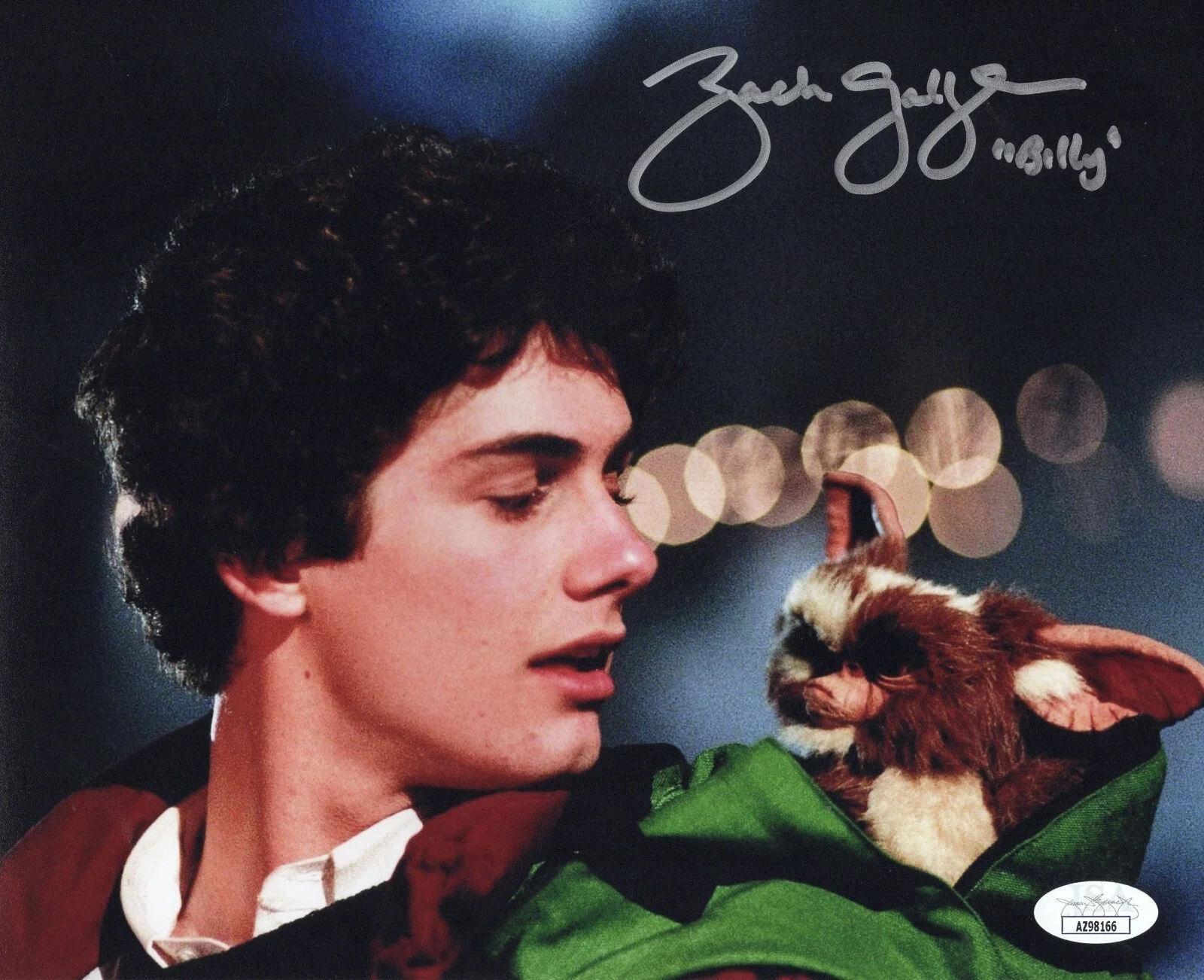 Zach Galligan — Zach Galligan autographed signed inscribed 8x10 photo Gremlins JSA COA
