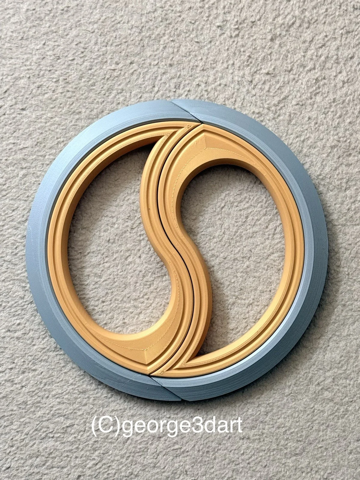 Xena Warrior Princess Super Chakram Yin Yang Cosplay Prop, image 2