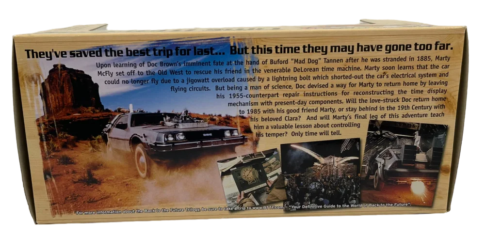 CHRISTOPHER LLOYD — Christopher Lloyd Signed Back to The Future 3 1:24 Delorean Diecast Beckett COA, image 5