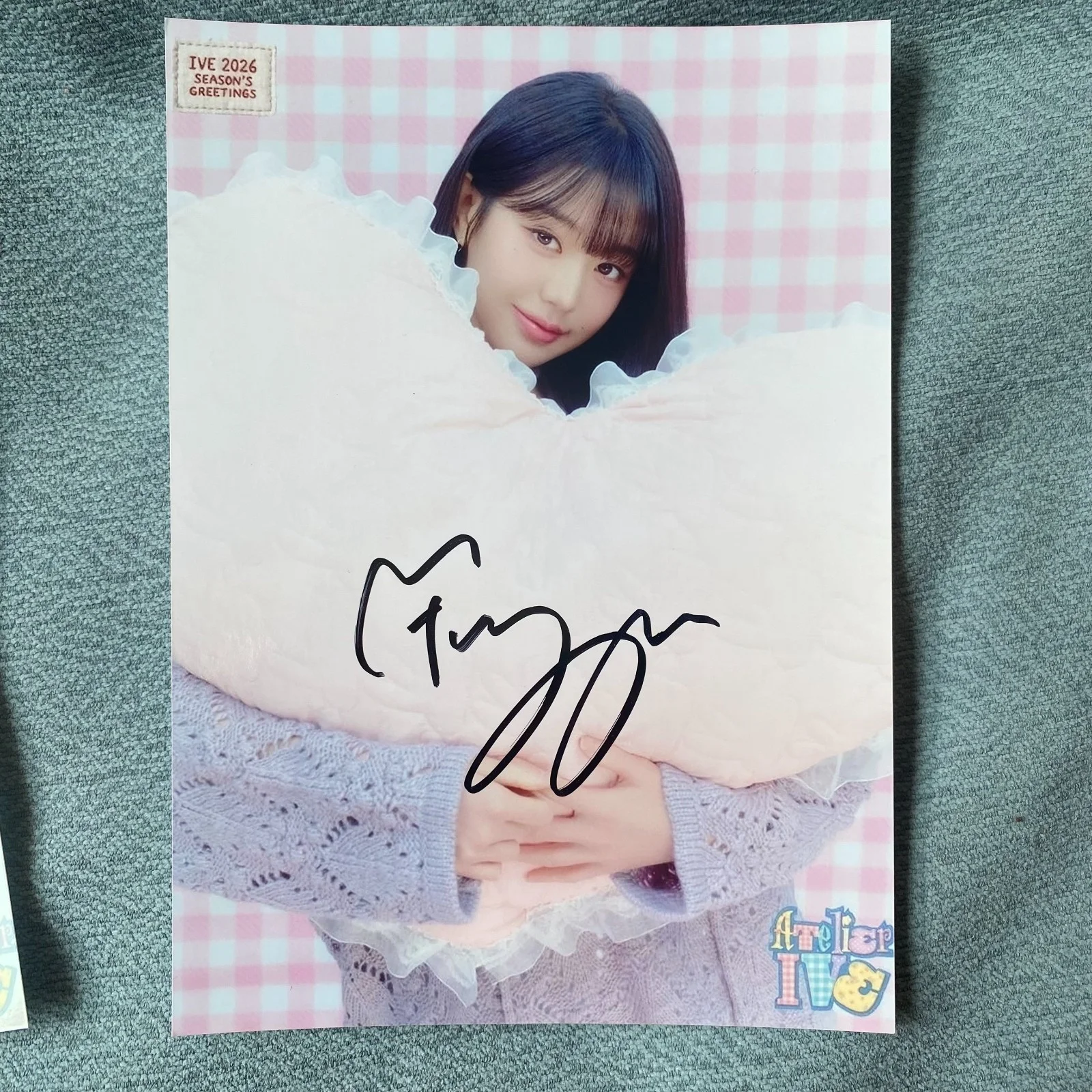 IVE Colorful Days Autographed Signed Photo K-POP Collectibles 4*6 2025 #Nice, image 5