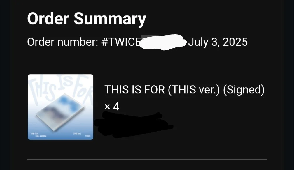 Twice Signed - This is For (This Ver.) Sealed., image 3