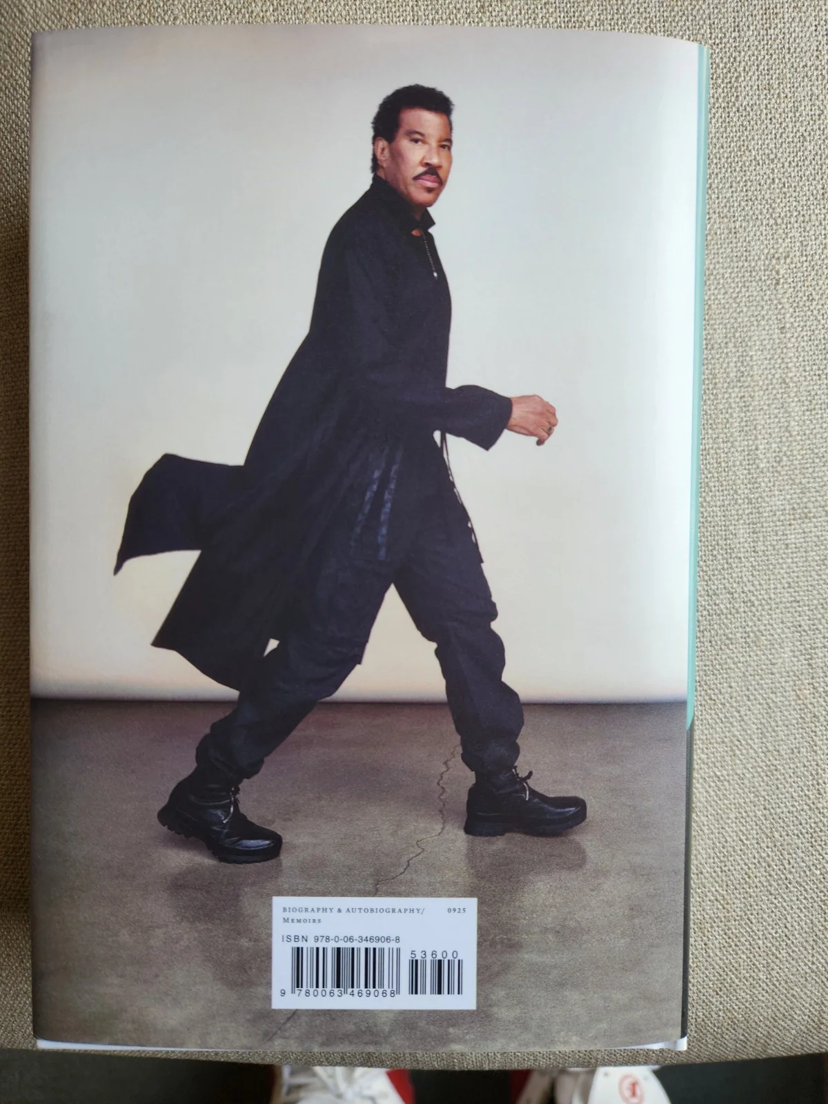 AUTOGRAPHED Lionel Richie SIGNED Book TRULY AUTOGRAPH Hardcover American Idol, изображение 5