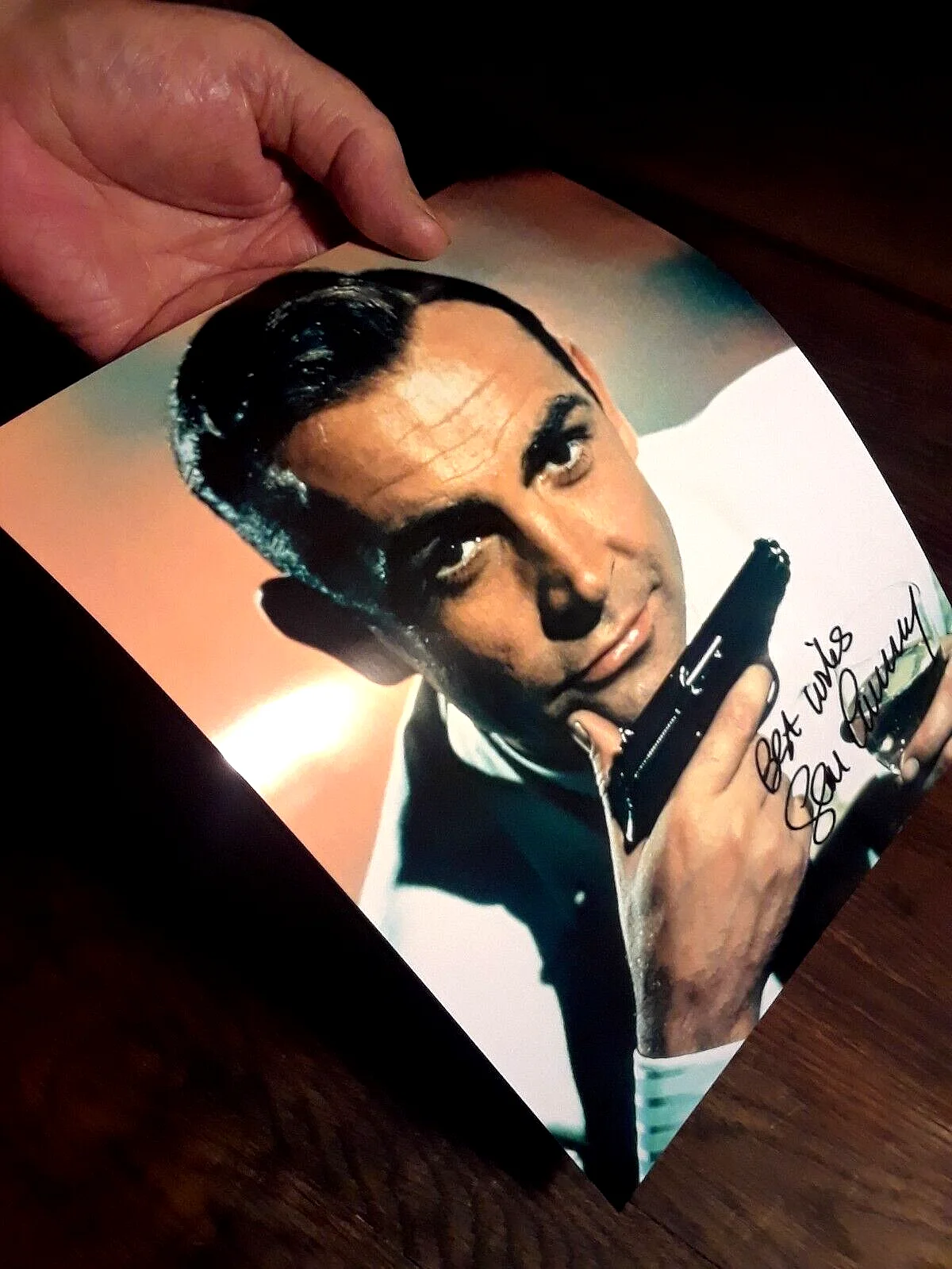 Sean Connery — James Bond 007 Photo ~ Sean Connery Autographed 8 x 10 ~ Premium UPGRADE~Signed, image 4