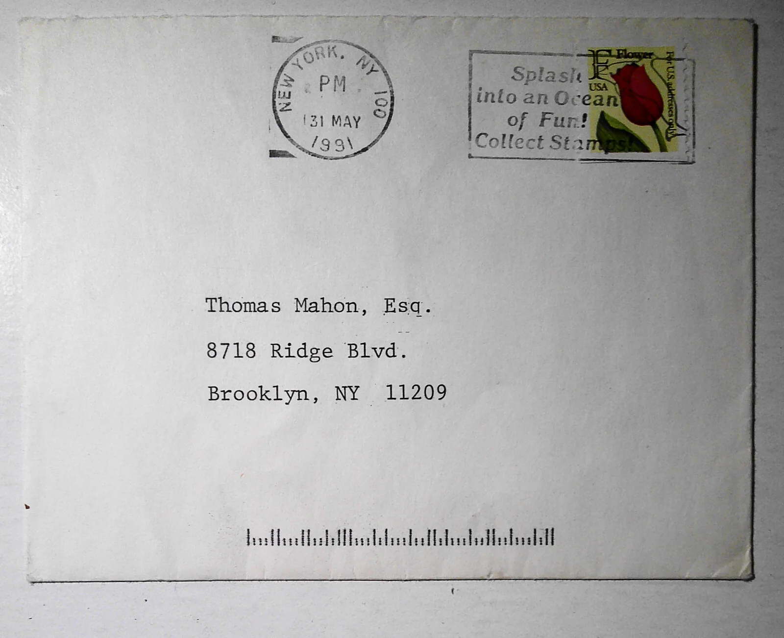 Katharine Hepburn — Katharine Hepburn SIGNED note. 1991. With envelope., изображение 3
