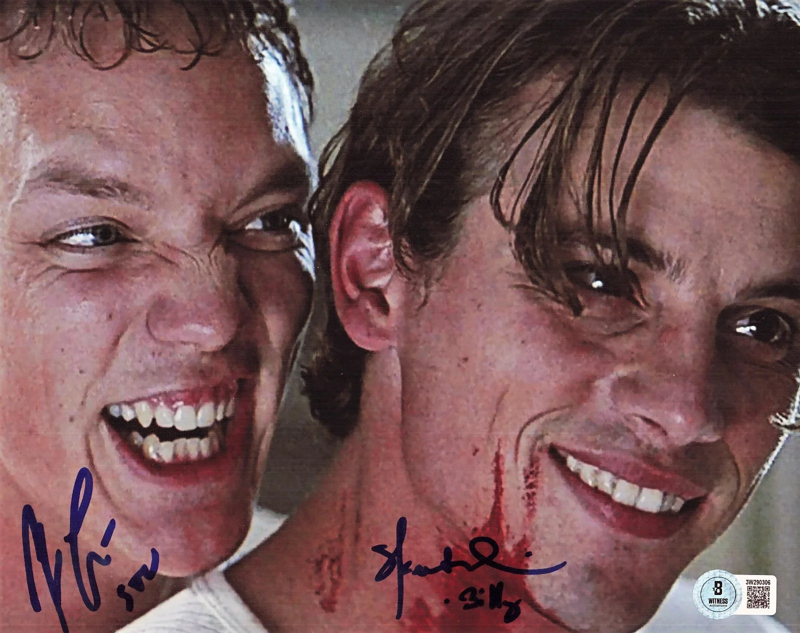 Matthew Lillard — Matthew Lillard Skeet Ulrich Signed 8x10 Photo Scream Autograph Beckett Witness