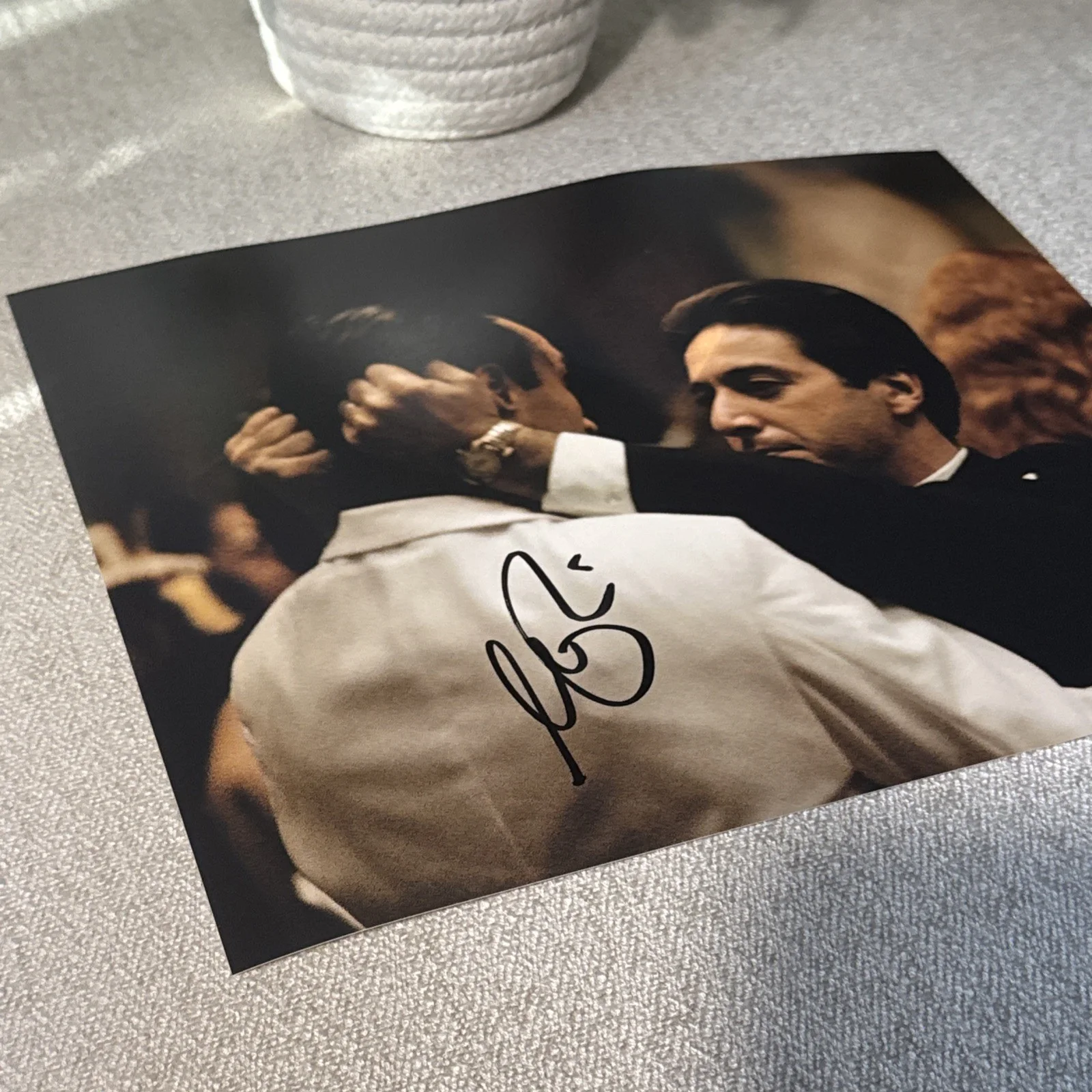 AL PACINO — AL PACINO Signed (THE GODFATHER) 8x10" GENUINE Authentic Autograph w/COA & Holo!, image 2