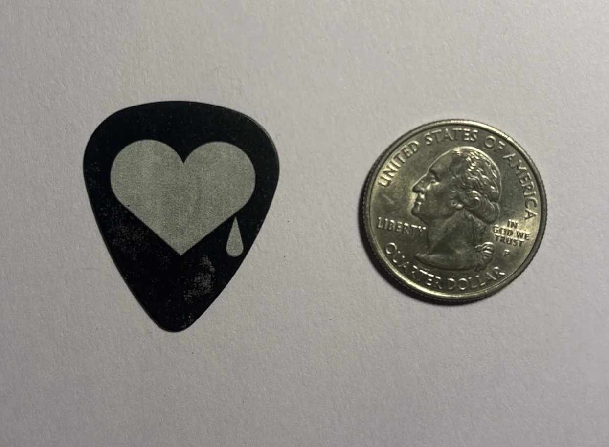 Boys Like Girls The Soundtrack Of Your Life 2026 Tour Guitar Pick, изображение 4