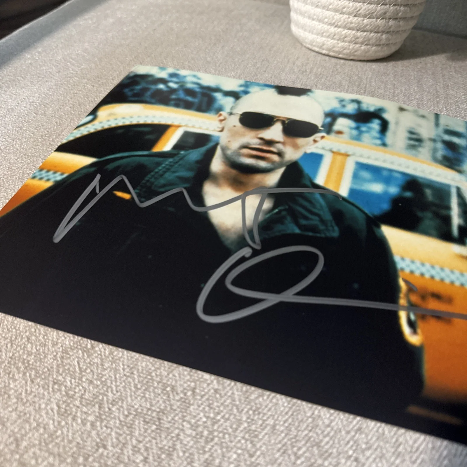 Robert De Niro — Robert DeNiro Signed 8x10 "Taxi Driver" Authentic Autograph w/COA Hologram !!, image 4