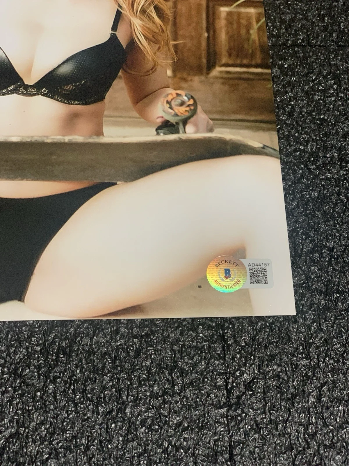Dillion Harper — DILLON HARPER AUTO SIGNED ADULT MODEL BAS BECKETT PSA JSA GA ACOA ACOA LEAF, image 3